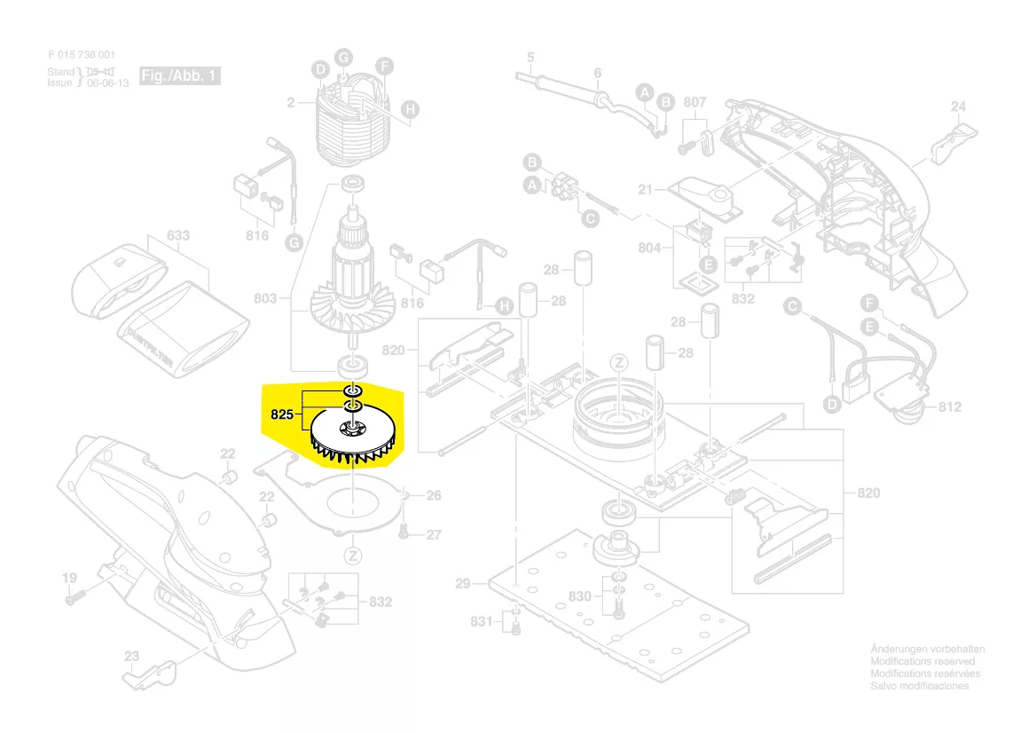 Ventilateur réf. 2 610 395 641 Skil
